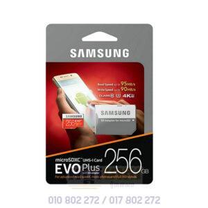 Samsung microSDXC UHS-I Card, EVo Plus - 256GB
