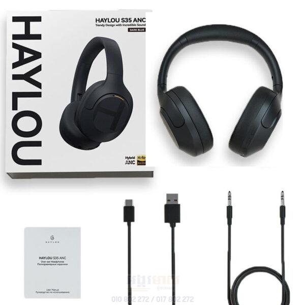 HAYLOU S35|Hybrid Active Noise Cancelling Headphones - Image 2