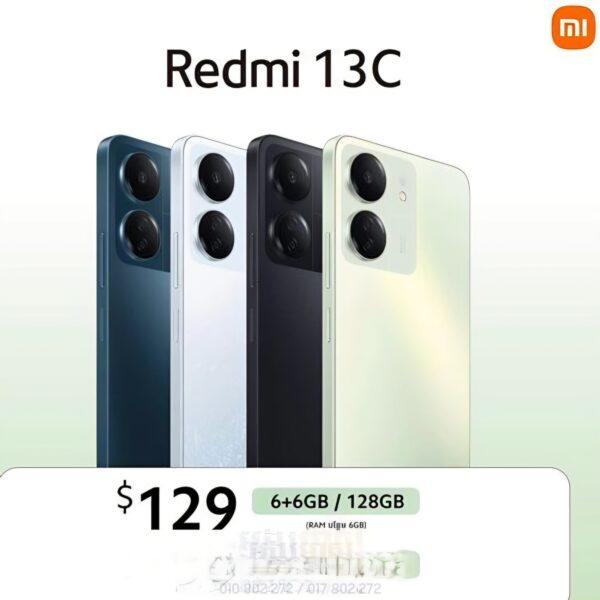 Xiaomi Redmi 13C ធានា១ឆ្នាំ