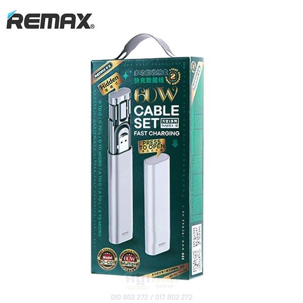 REMAX Data Cable Set 60W - Top Leading Phone Shop in Cambodia