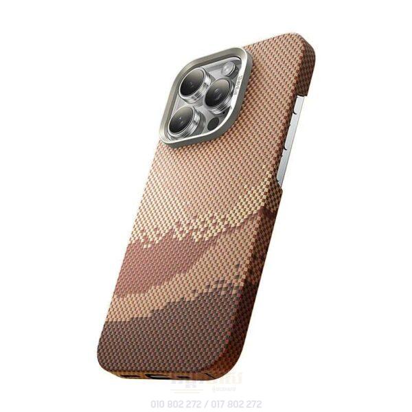 Benks Aurora ArmorAir Golden with Kevlar®16 Pro Max - Image 2