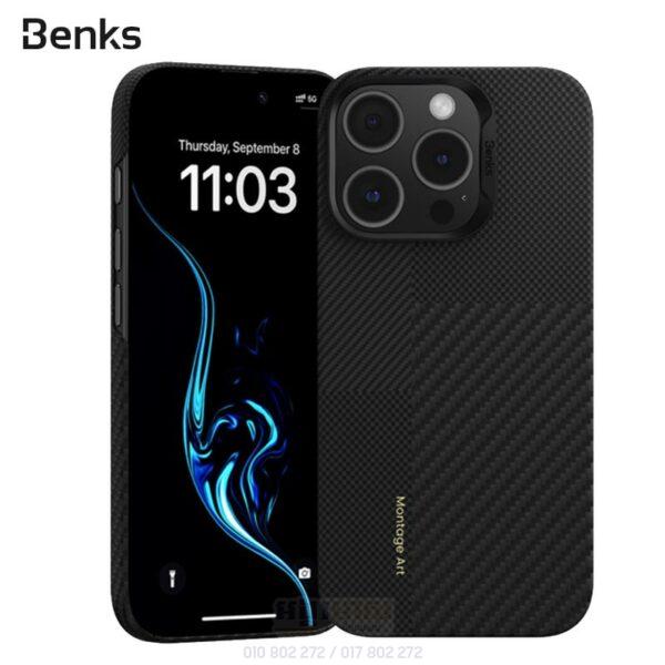 Benks Magnetic Armor Air with Kevlar®16 Pro Max