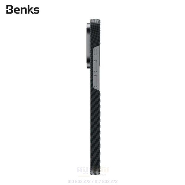 Benks Magnetic Armor Air with Kevlar®16 Pro Max - Image 3
