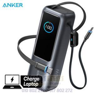 Anker Power Bank 25,000mAh Cable Built-In (Laptop Charger 165W)
