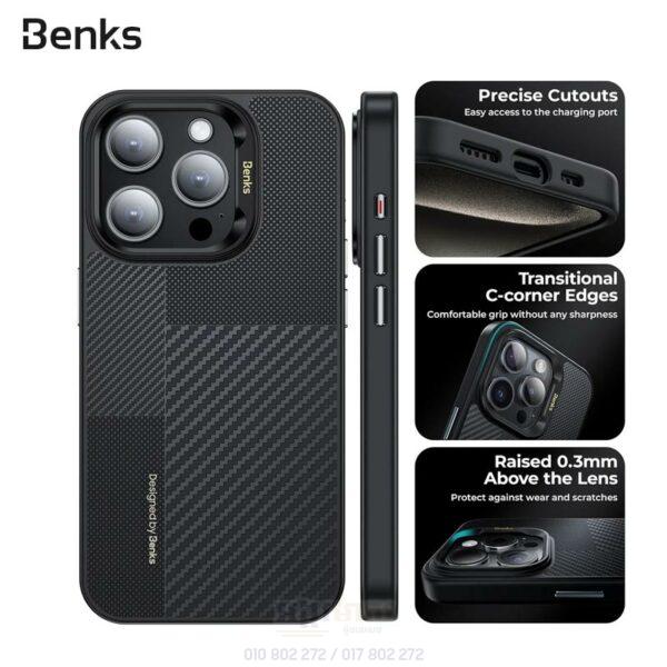 BENKS Montage ArmorPro Case with Kevlar®16 Pro Max (New) - Image 2