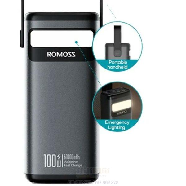 Romoss Power Bank 60000k LED v1