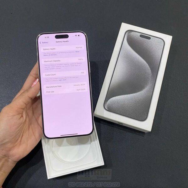 Used iPhone 15 Pro Max 256G (99%) ZA/A SIM2 - Image 2