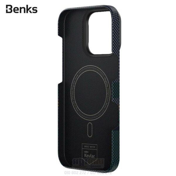 Benks Aurora ArmorAir Case with Kevlar®15 Pro Max (New) - Image 3