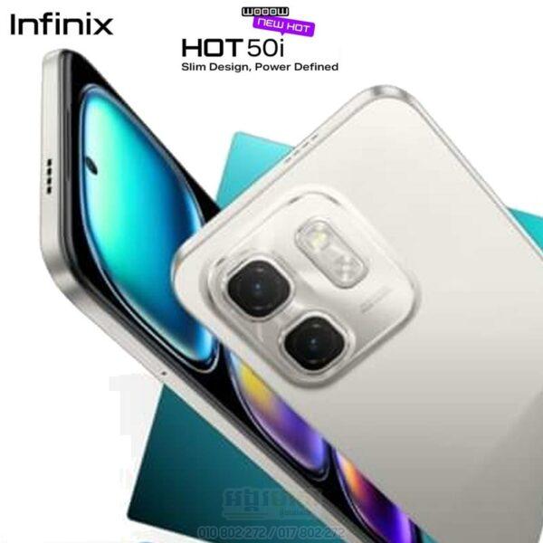 Infinix Hot 50i 128GB|12G (ធានា១ឆ្នាំ)