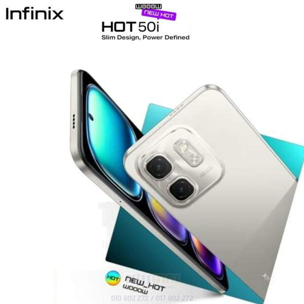 Infinix Hot 50i 128GB|12G (ធានា១ឆ្នាំ)