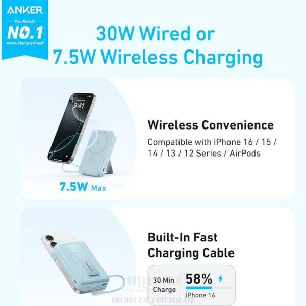 Anker Power Bank Solo 10k mAh, 30W MagSafe - Image 2