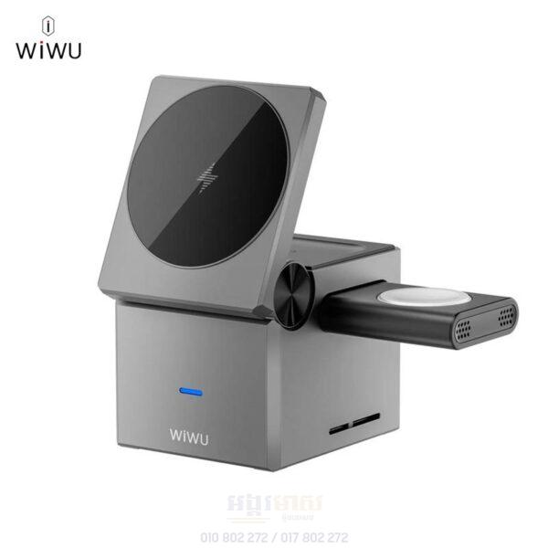 Wiwo 3-in-1 Wireless Charging Stand15W (In Stock) - Image 2