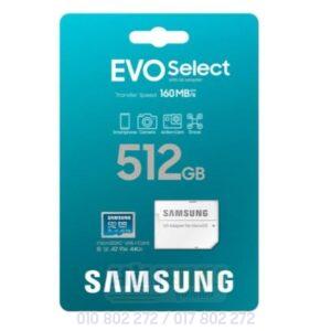 Samsung EVO SD Card 512Gb (In Stock)