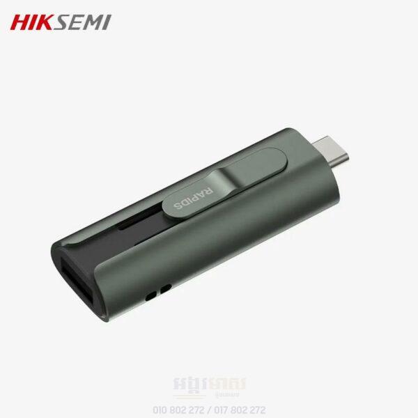 HIKSEMI 256G Rapids Pro Dual USB 3.2 Gen2 Portable SSD Drive (Up to 1000MB/s)
