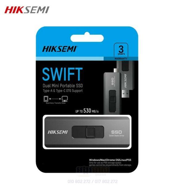 HIKSEMI Swift Dual Mini Portable SSD 500G (Up to 530MB/s) - Image 5