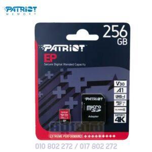 PATRIOT Micro SD Card SDXC V30 256G (Class 10)