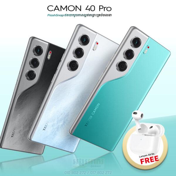 Techno Camon 40 Pro (5G) ធានា១ឆ្នាំ