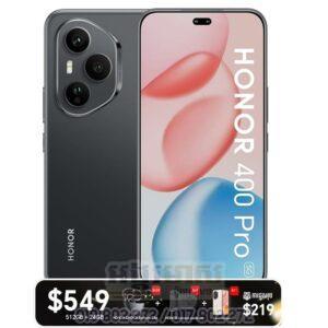 Honor 400 Pro 5G 512G+24G (Now In Stock)