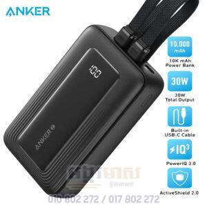 Anker Power Bank 20k 30W 2-Cable built USBC