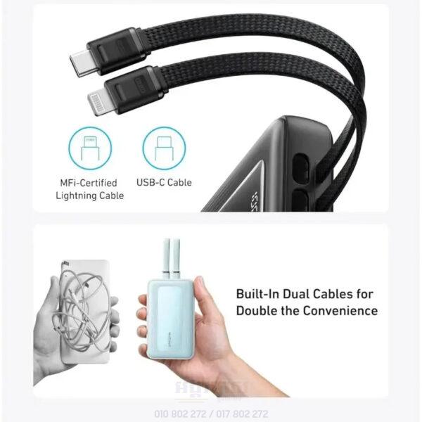 Anker Power Bank 10k 30W 2-Cable built USBC - Image 7