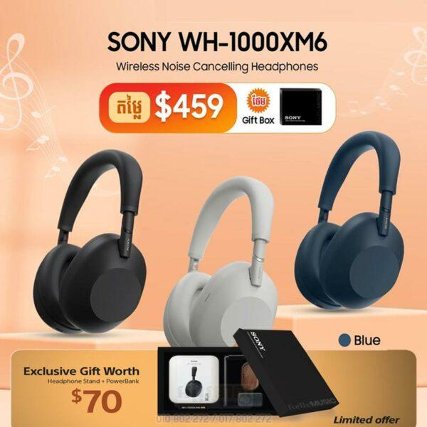 Sony WH-1000XM6|Wireless Noise Cancelling|Headphones (Pre Order)