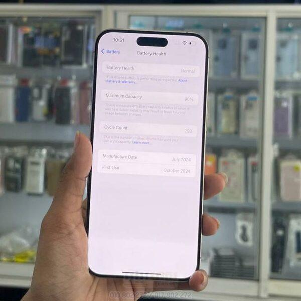Used iPhone 15 Pro Max 256G (99%) Falcon ZP/A - Image 2