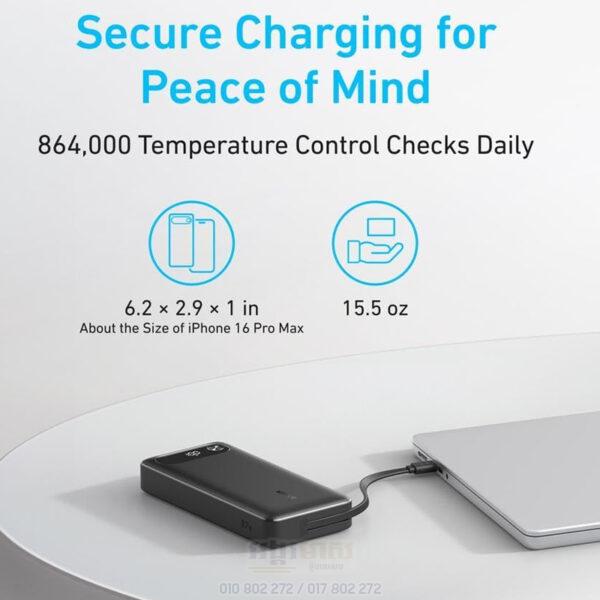 Anker Power Bank 20000mAh, 87W Cable built - Image 5