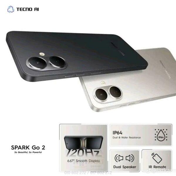 Tecno Spark Go2 2025 ធានា12ខែ