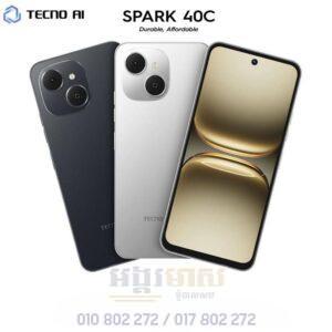 Tecno Spark 40c ធានា១ឆ្នាំ