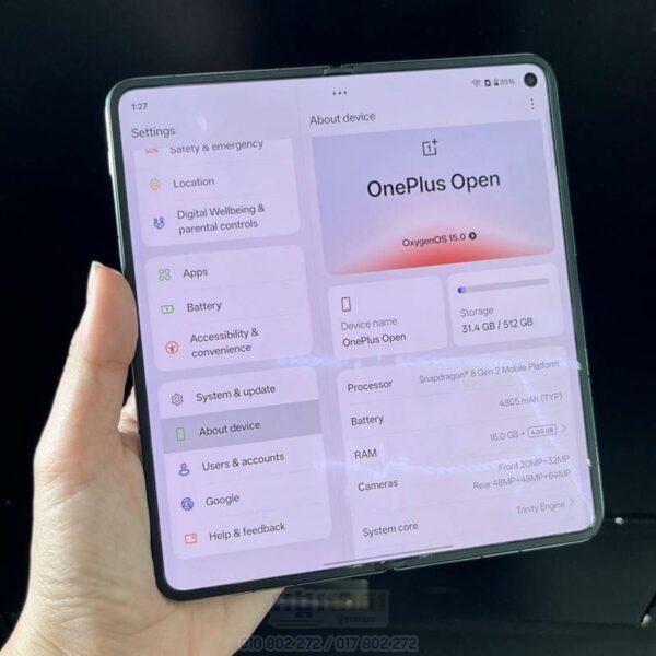 Used OnePlus Open 512G+16G (99%) Global SIM2