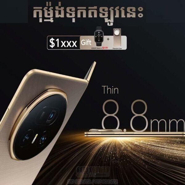 Honor Magic V5 512G+16G ធានា១ឆ្នាំ ​(Pre Order​ VIP Gift)