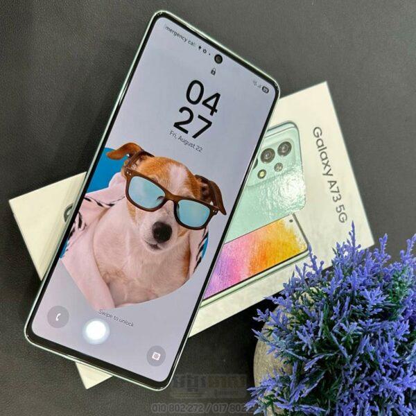 Used Galaxy A73 5G 256G (99%) SIM2 - Image 3