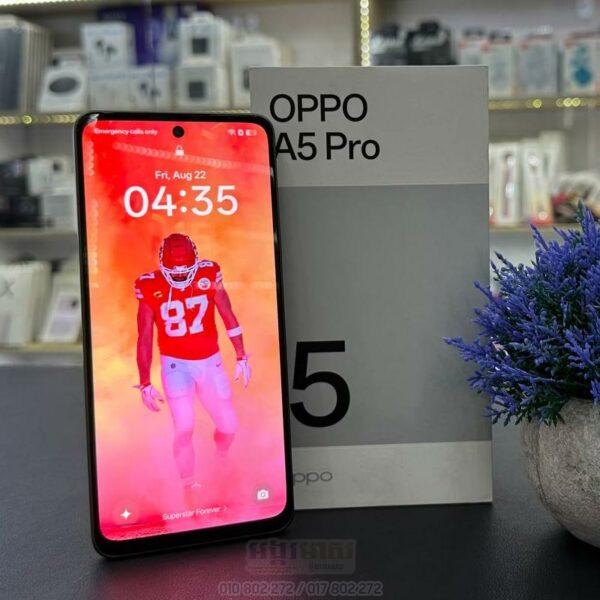 Used Oppo A5 Pro 128G|8G (99%) ធានាក្រុមហុន