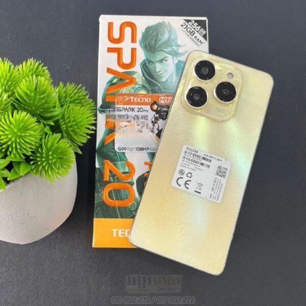 Used Tecno Spark 20 Pro 256G+21G (99%) - Image 2