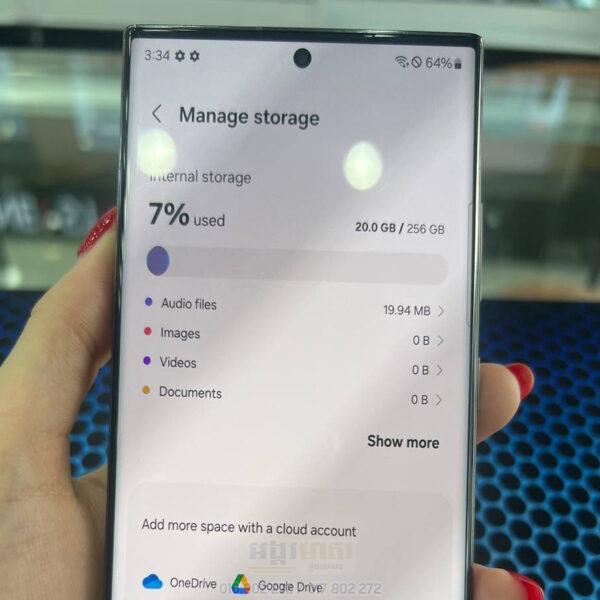 Used Galaxy S23 Ultra 256G+12G (99%) USA SIM1+eSIM - Image 3