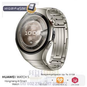 HUAWEI WATCH 5 46mm Titinum (OFF 40$)