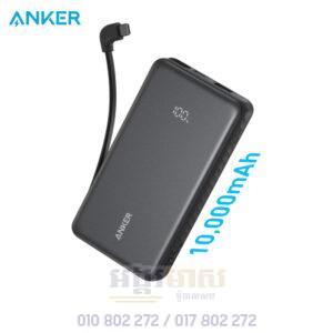 Anker Zalo Power Bank 10k mAh, 22.5W Cable built