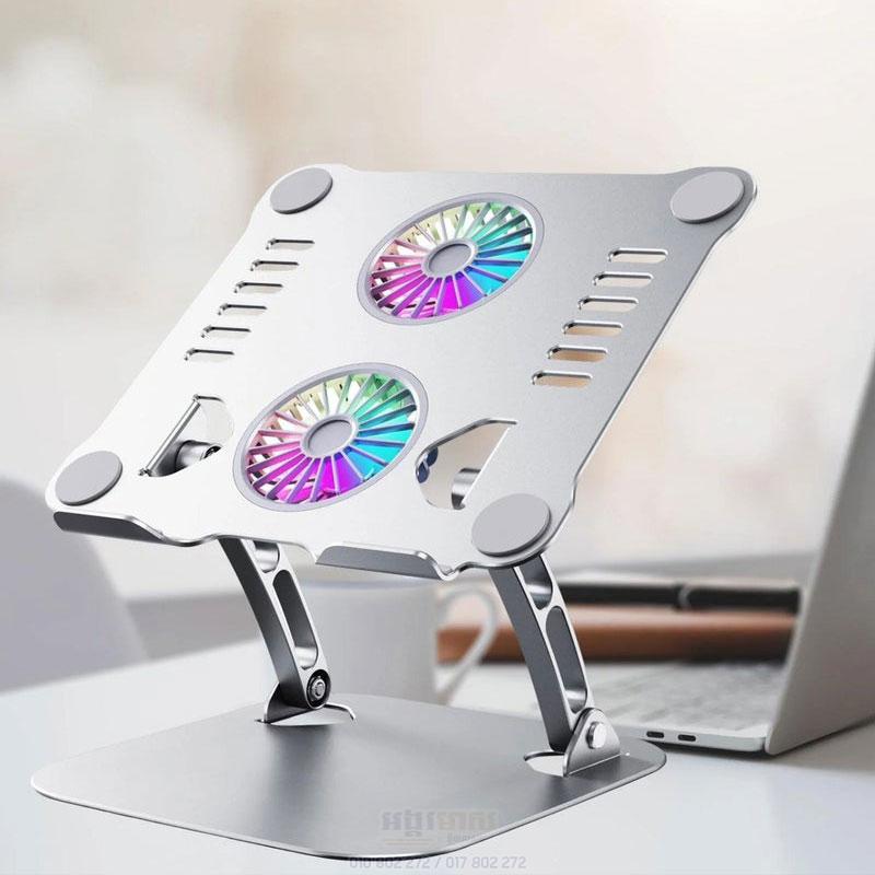Computer Stand Fan Cooling Laptop Stand Fan V4.0 - Top Leading Phone Shop in Cambodia