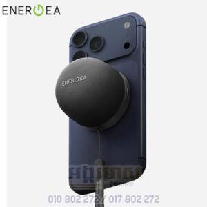 ENERGEA MagAudio Go| Speaker/Wireless Charger- Grey