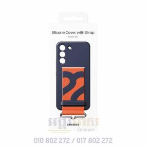 Galaxy S22 Silicone Cover with Strap