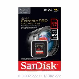 SanDisk Extreme PRO SDXC™ UHS-I Card - 256GB